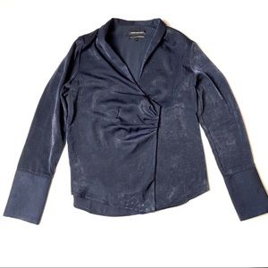Something Navy Women’s Navy Blue Blouse